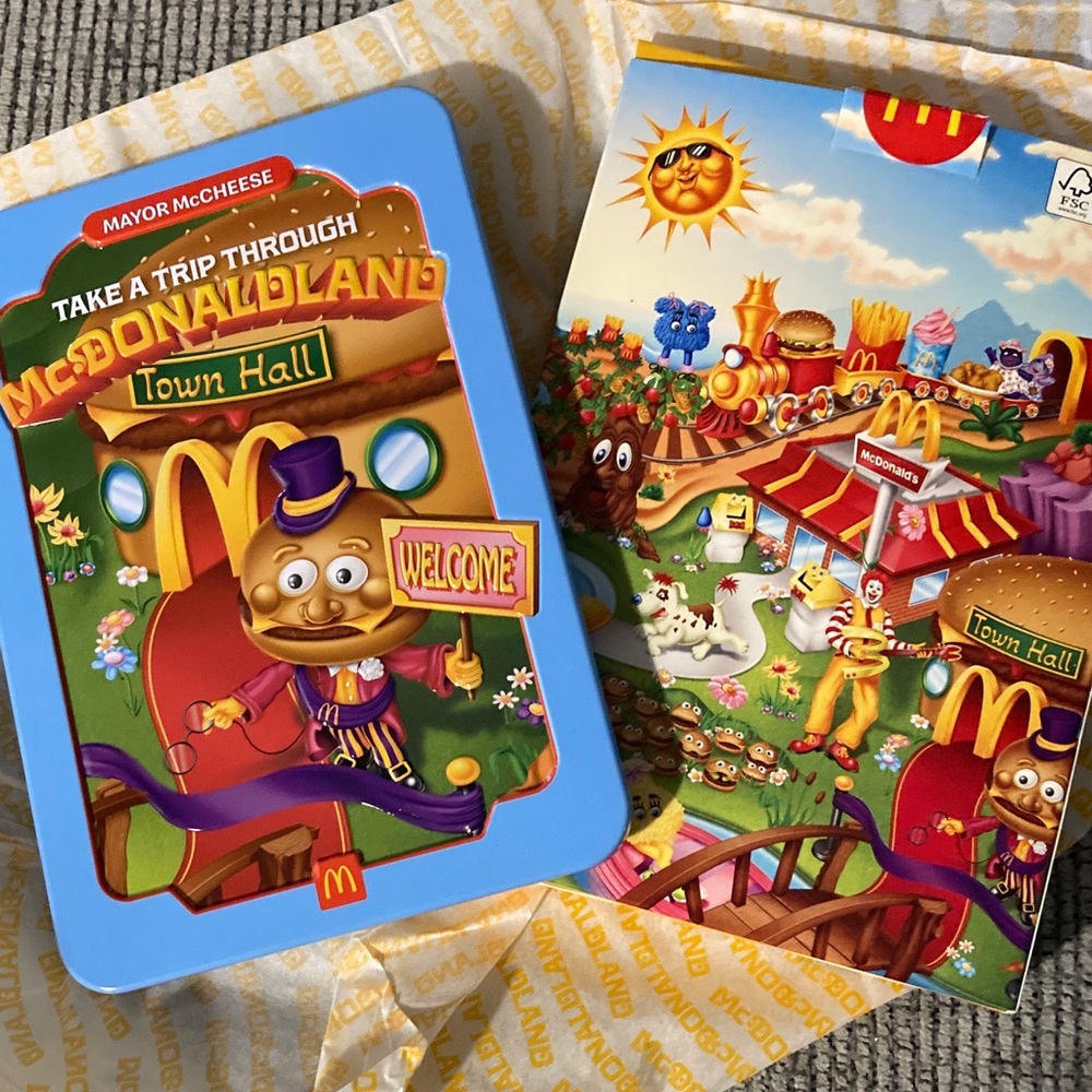 ❌LAST DAY To BUY❌ McDonald's McDonaldland collectible tin Mayor McCheese NEW